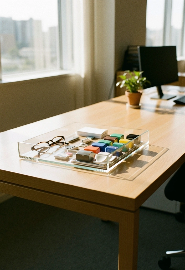 Office environment focused on documentation
